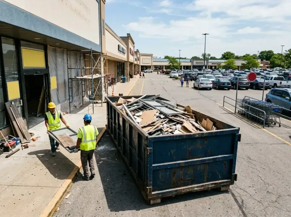 retail-store-renovation-debris-003 — frequently asked questions, Roll-off Dumpster Rentals in Savage, MD